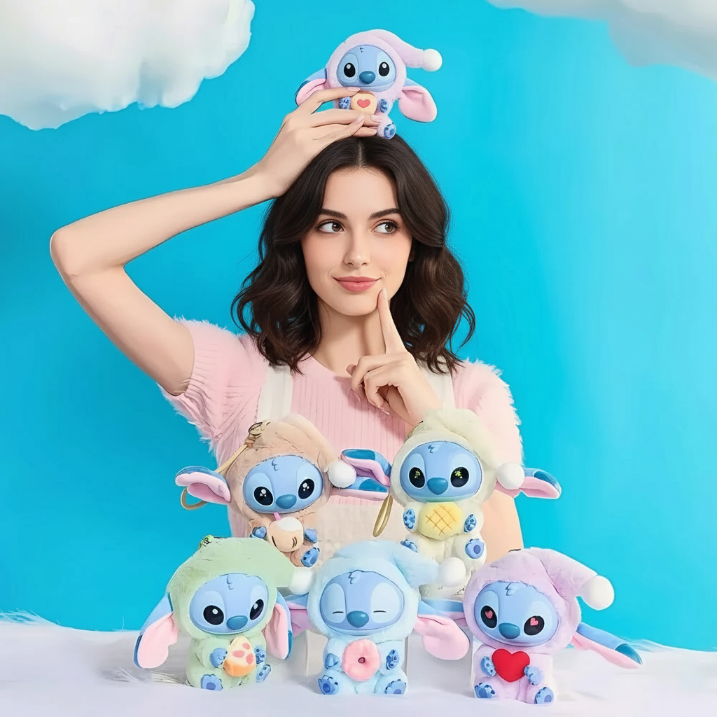 Boîte Mystère Labubu x Stitch – Édition Limitée Disney®